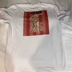 Mens Aime Leon Dior short sleeve t-shirt, white. Size large